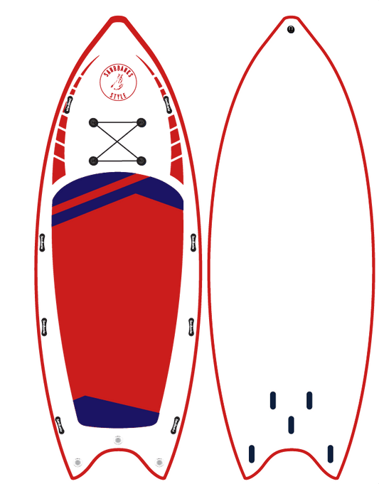 Sandbanks Monster 18' iSUP paddleboard package Regular price