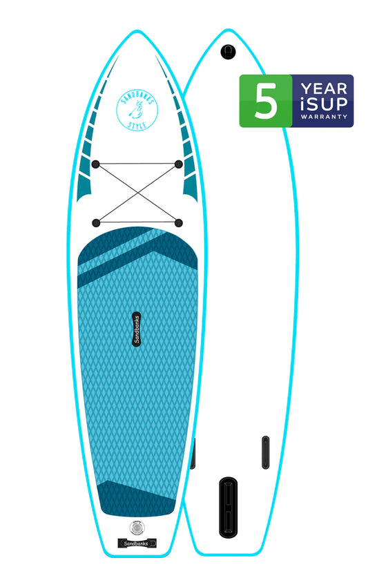 Wave Turquoise 9'6'' iSUP paddleboard package