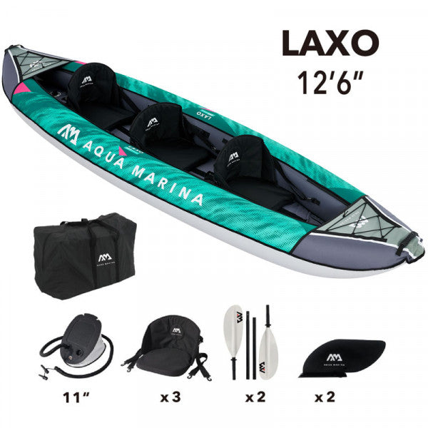 Aqua Marina Laxo 380 Inflatable Kayak Package 2022