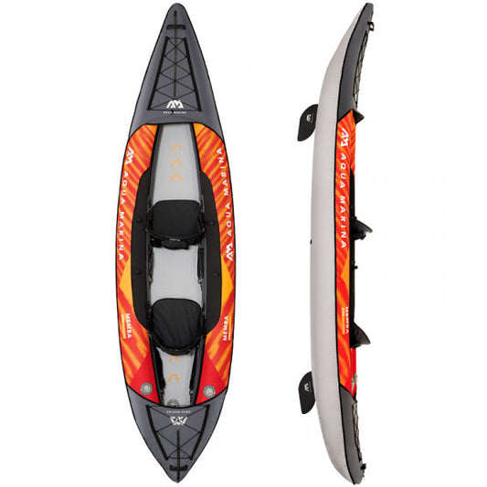 Aqua Marina Memba 390 Drop-Stitch Fusion Inflatable Kayak Package 2022