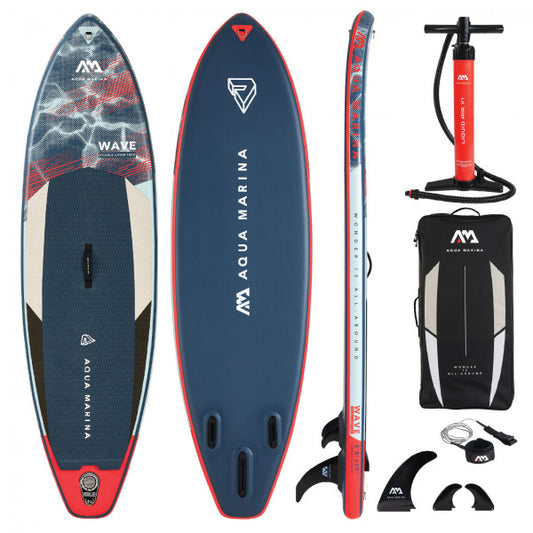 Aqua Marina Wave 8'8" Inflatable Surfboard / Stand Up Paddle Board 2022